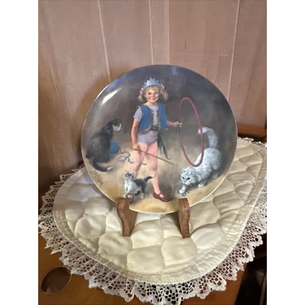 "Maggie The Animal Trainer" By John McClelland Plate‎